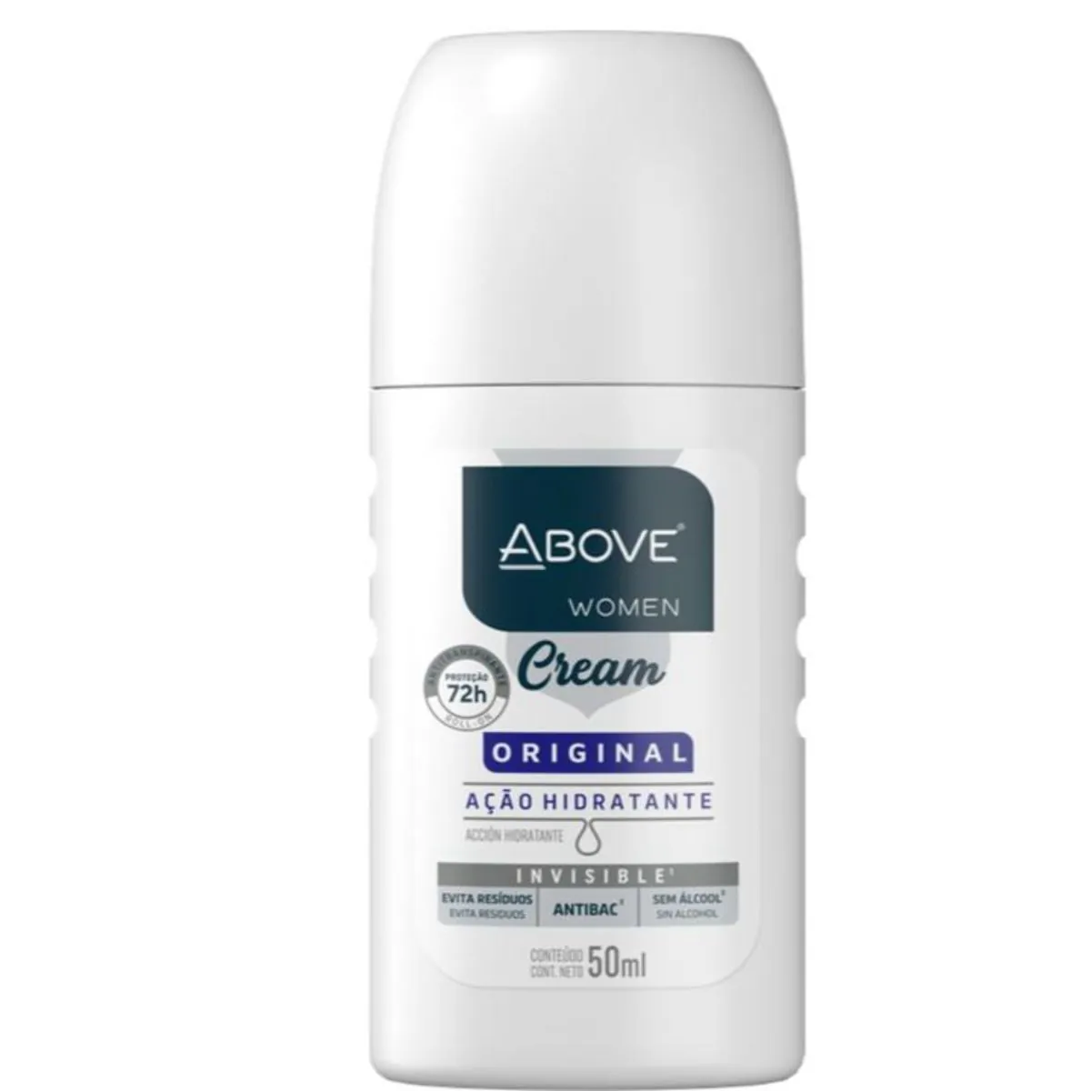 Antitranspirante Roll On Invisible Original Above Women Cream 50ml