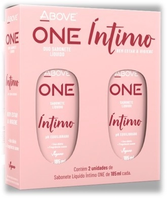 Kit Sabonete Intimo Above 185ml 2un One