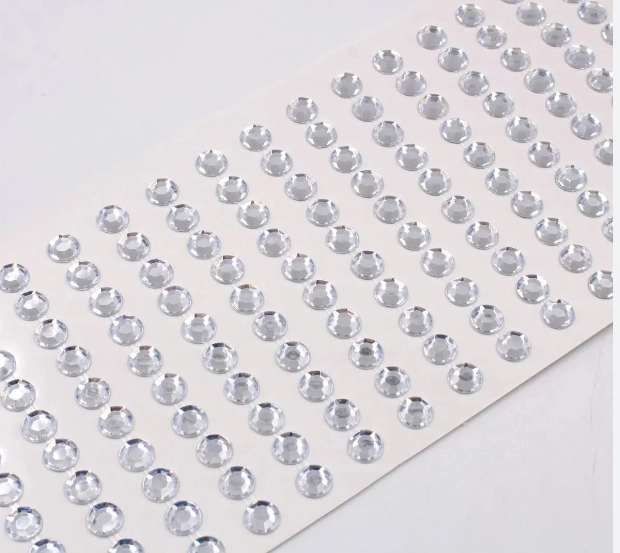 Chaton Adesivado 3mm Nacar Sortido Ref.st 0005xsab