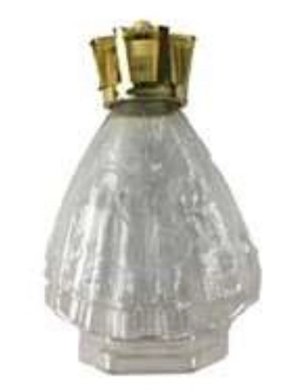 Enfeite Plast. Nossa Sra. Ouro C/10 Ref.cp 0228