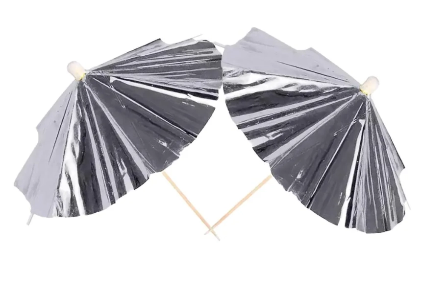 Enf Dec Topper Guarda Chuva Prata C.10 Ef 0165mpra Art Lille