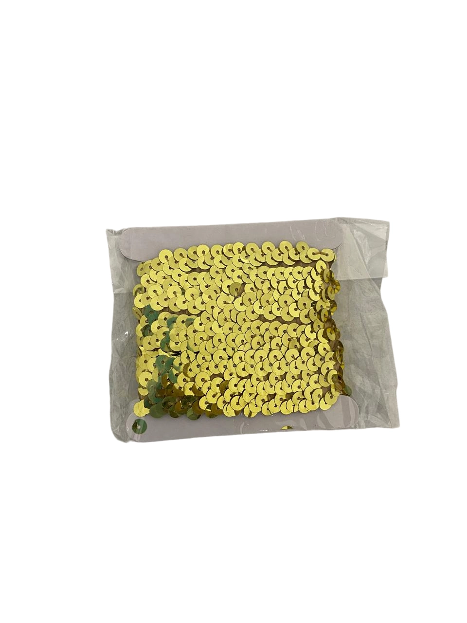 Fita Dec Lantejoula C/0,9m Ouro Ft 0110