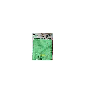 Enfeite Decorativo Quadrado Verde 15g Bt 0045s