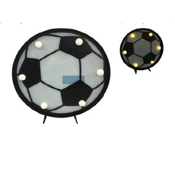 Enfeite Plast. Bola De Futebol Led Ref.ld 0201