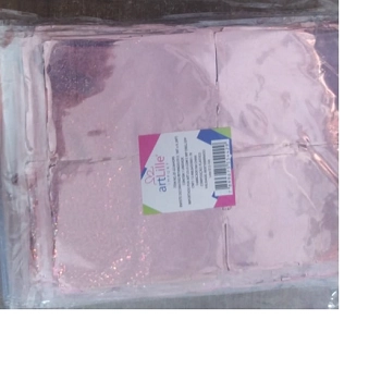 Cortina Horlografica Pvc Retangulos Rosa 1x2m