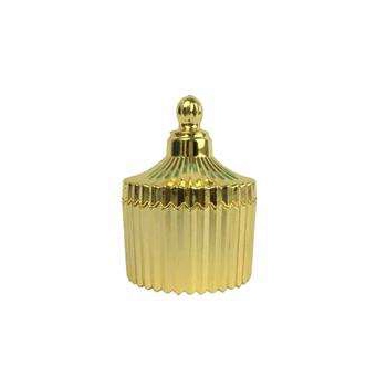 Enfeite Lembranca Potinho Plast Ouro C/10 Cp 0294