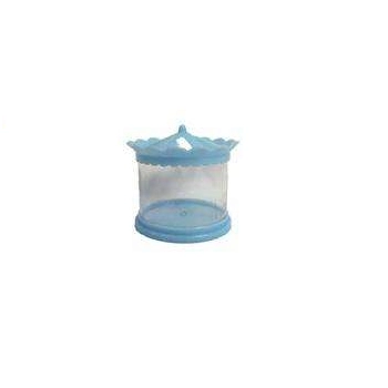 Enfeite Lembranca Carrossel Azul Clar C/10 Cp 0297