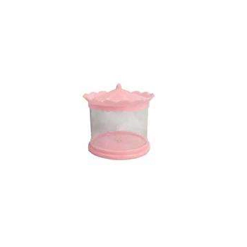 Enfeite Lembranca Carrossel Rosa Clar C/10 Cp 0297