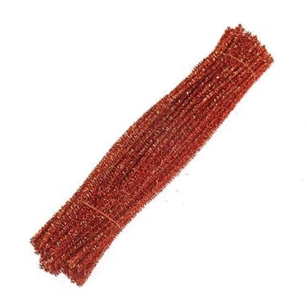 Haste De Chenille Met C/100 Vermelho R By 0022mvem Art Li