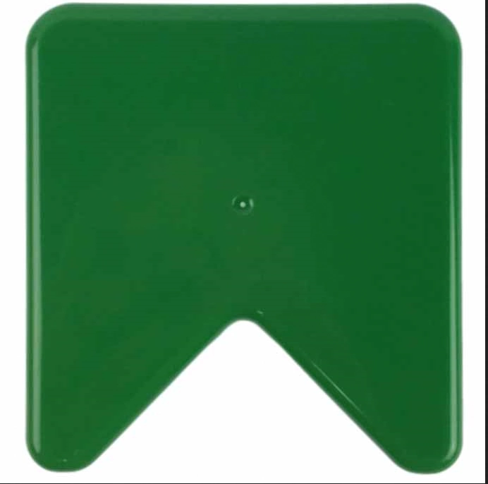 Enfeite Plastico Bandeirinha C/10 Ref: Cp 0318ved