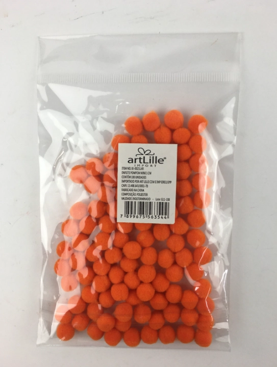 Pompom Lrj 1cm 100un Bj 0021lar Art Lille