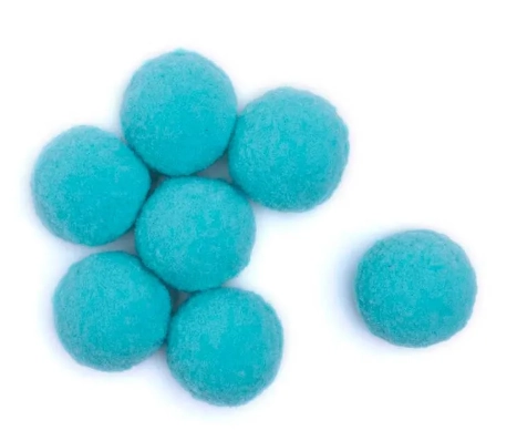 Pompom Tifany 1,5cm 100un Bj 0022tif Art Lille