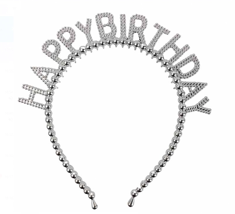 Enfeite Decorativo Faixa Birthday Girl Glitter Unit Ref: Ad 0016pra