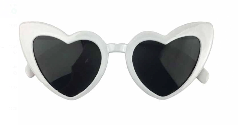 Enfeite Plastico Coracao Unit Ref: Ad 0018bra