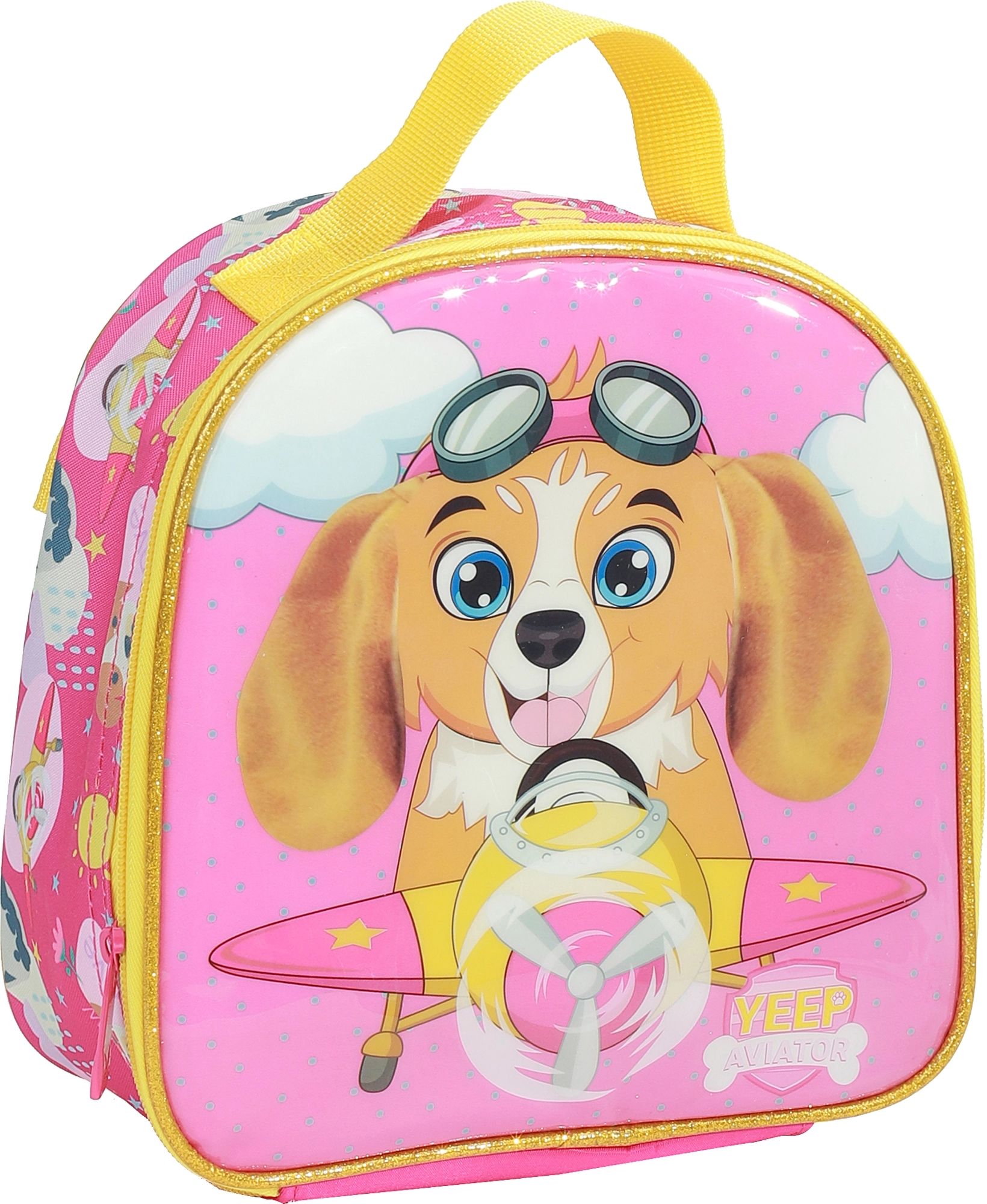 Lancheira Infantil Feminina Rosa Mif5331 L Bf Brasil