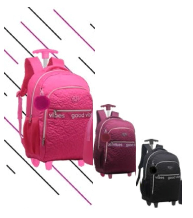 Mochila Juvenil C/carrinho 45cm Ref.mf8155 C