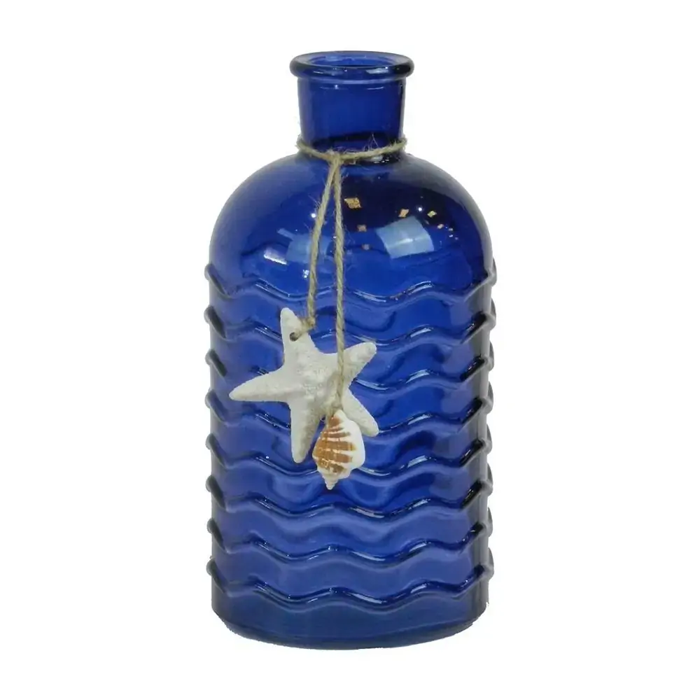 Vaso Decorativo Roma Rouge Shell Azul 1