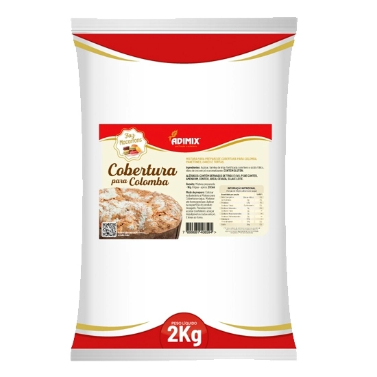 Cobertura Para Colomba 2 Kg