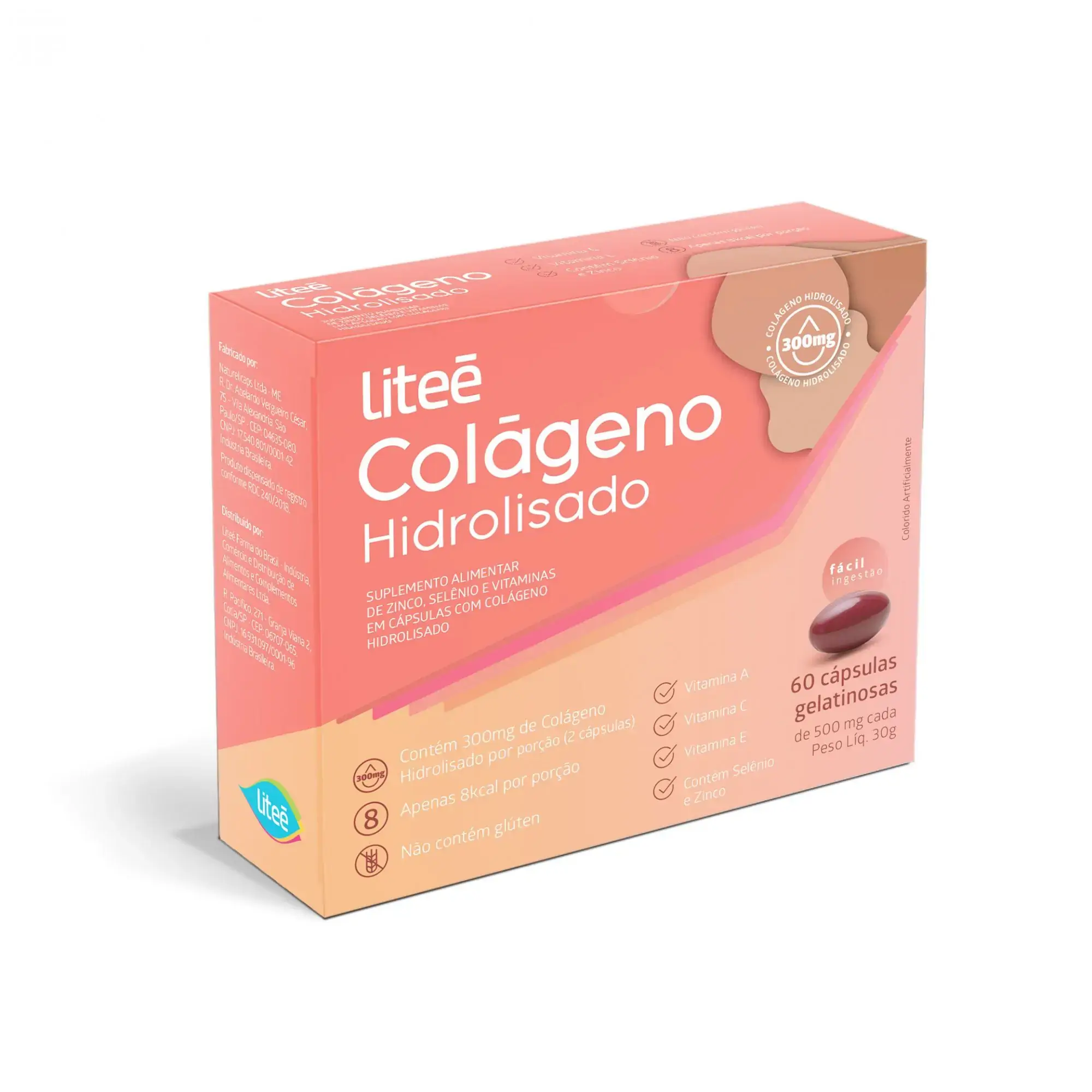 Colageno 60caps Litee