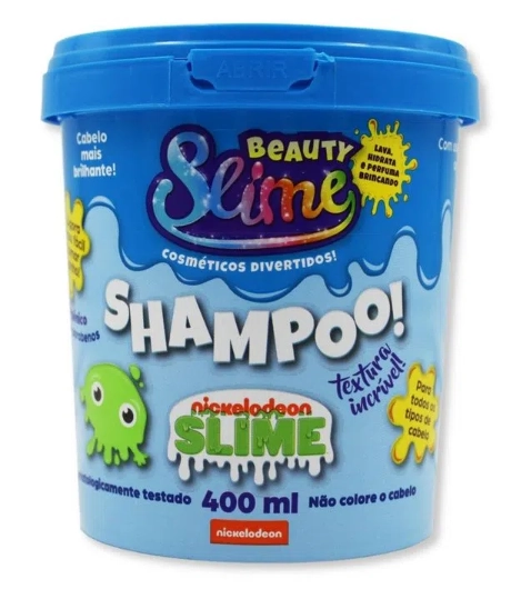 Shampoo Bealuty Slime Pote Azul 400M