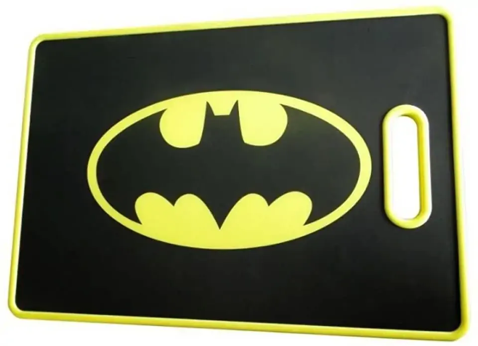 Tabua Corte Urban Dc Logo Batman Amarela/preta