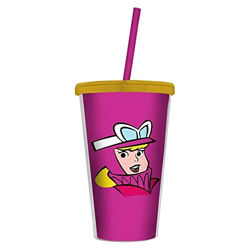 Copo Plastico Urban C/tampa/canudo Penelope