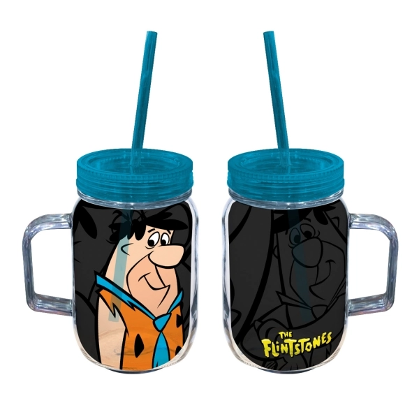 Copo Jarra Urban Acrilico Flinstones Fred