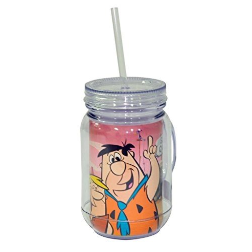 Copo Jarra Urban Acrilico Flinstones Fred/barney