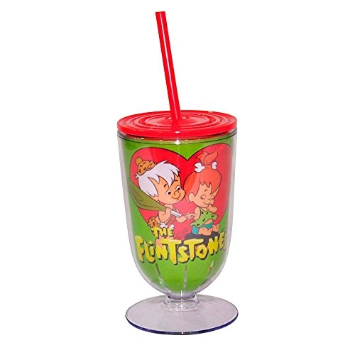 Taca Acrilica Urban 550ml Flinstones Peeble/bambam