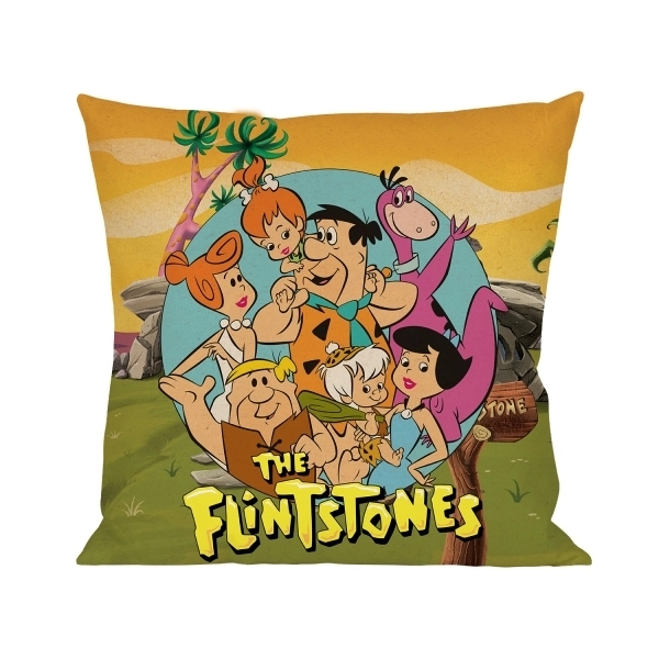 Capa Almofada Urban 45x45cm Flintstones Family