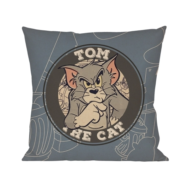 Capa Almofada Urban 45x45cm Tom/jerry Cat