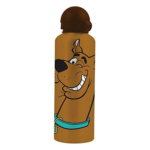 Squeeze Aluminio Urban 500ml Scooby Doo Marrom