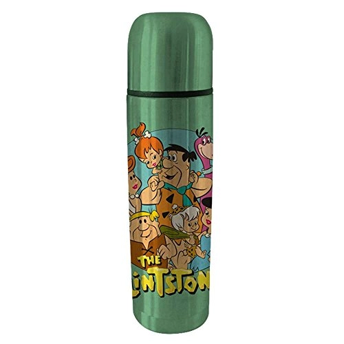 Garrafa Inox Urban 500ml Flintstones Family Verde
