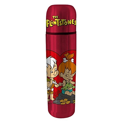 Garrafa Inox Urban 500ml Flintstones Peeble/bambam