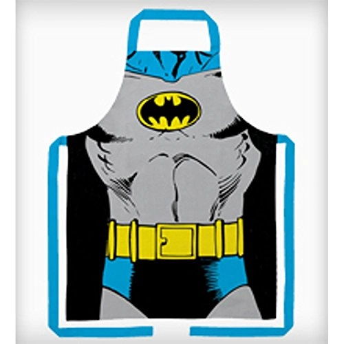 Avental Urban 70x80cm Algodao Batman Body Preto