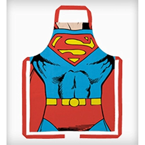 Avental Urban 70x80cm Algodao Superman Body Verm