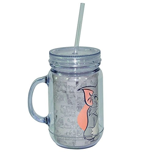 Copo Jarra Urban Acrilico Tom And Jerry