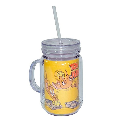 Copo Jarra Urban Acrilico Tom And Jerry Mouse