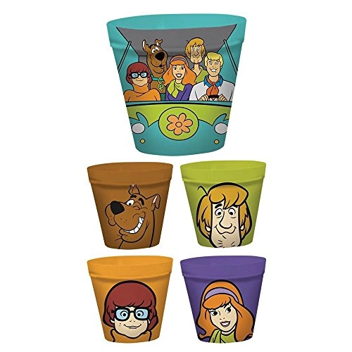 Pote Pipoca Urban Melamina 5pcs Scooby Doo