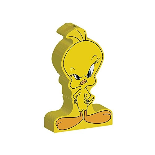 COFRE CERAMICA LOONEY TWEETY AMARELO 25,5 X 6 X 19,6 CM