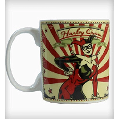 Caneca Porcelana Urban Harley Queen Listrada