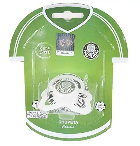 Chupeta Kids Gol Classic Orto Rn Palmeiras Un