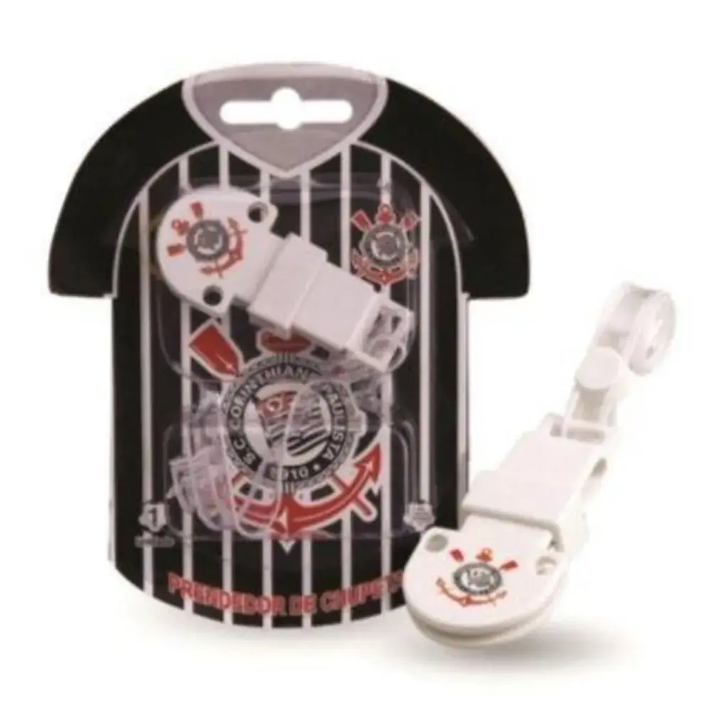 Prendedor De Chupeta Corinthians