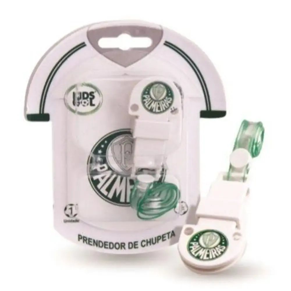 Prendedor Chupeta Kids Gol Palmeiras Un