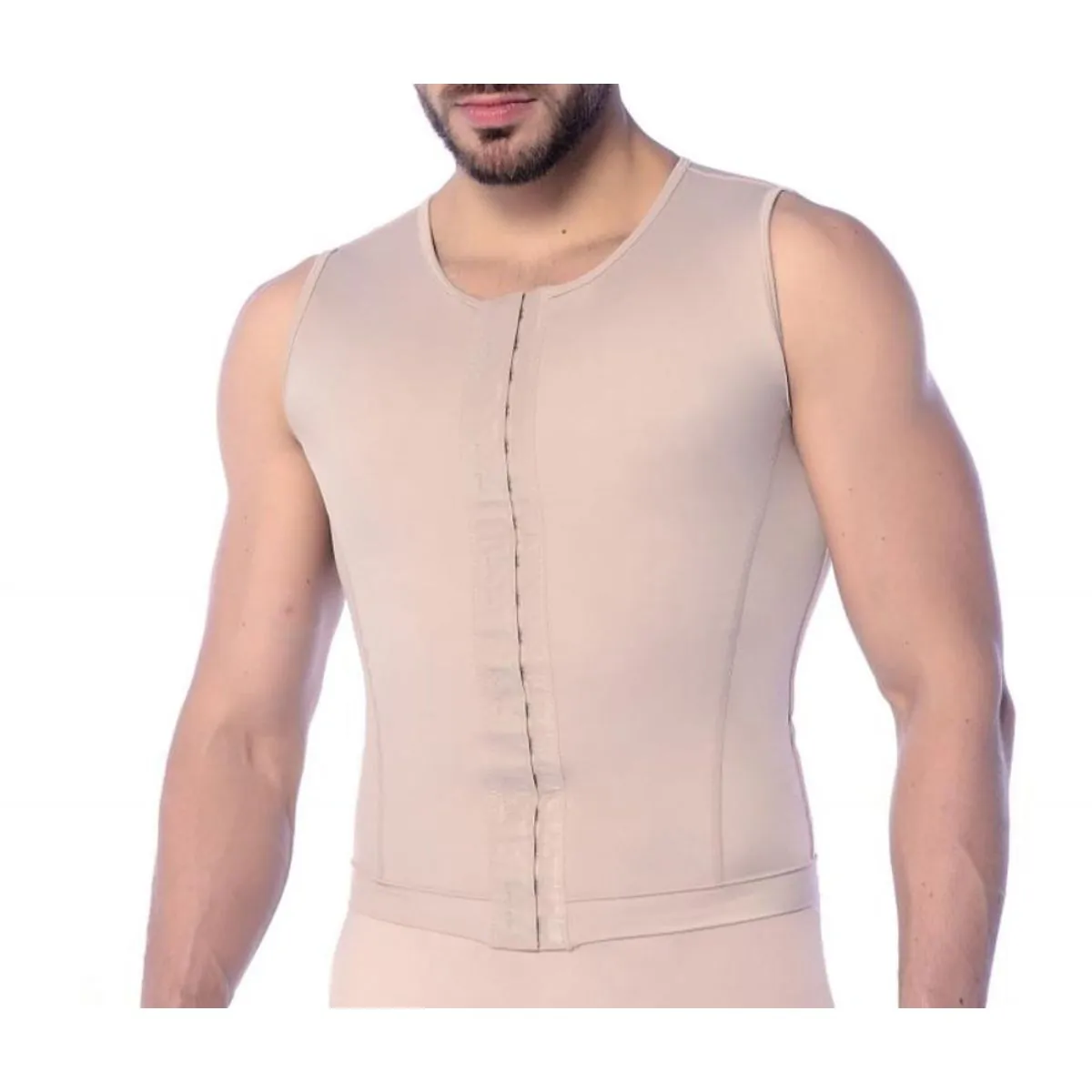 Colete Masculino com Abertura Ref 129 Model Slim - Tamanho P