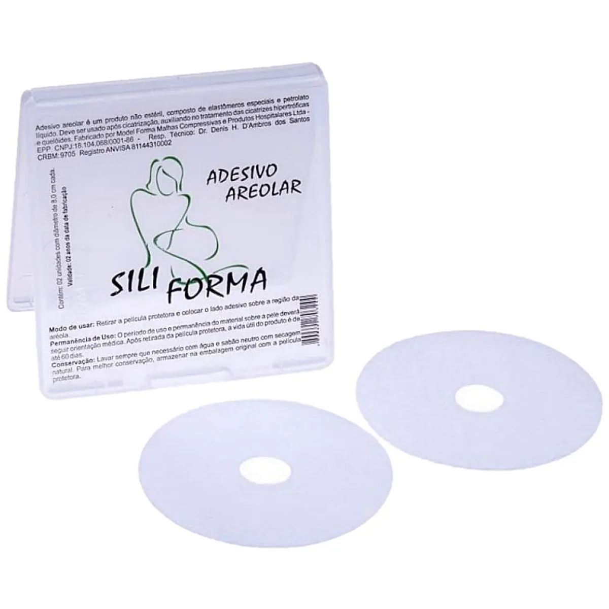 Adesivo Areolar Siliforma