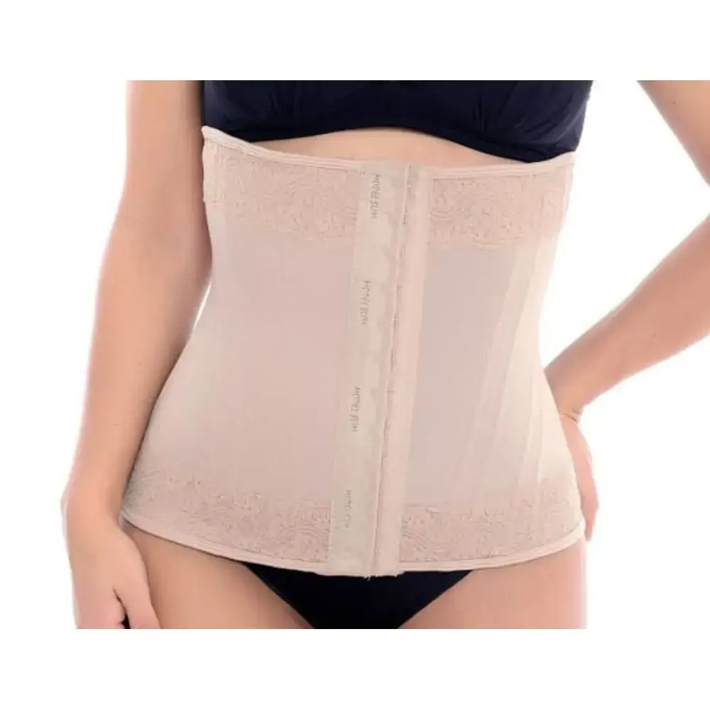 Cinturita Com Renda 177 Model Slim - Chocolate Tamanho G