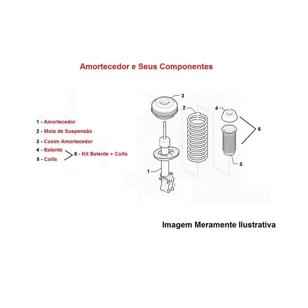 Kit Amortecedor Traseiro Parcial - SOLOCAR SL365002