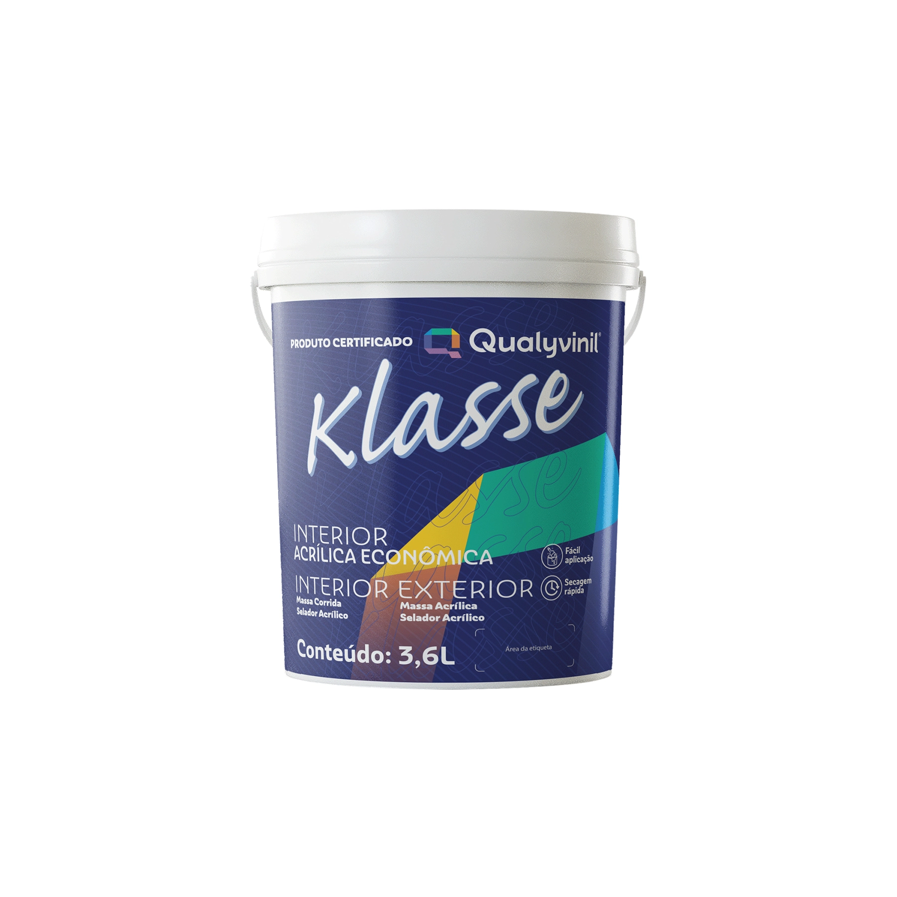 Selador Acrílico para Parede Klasse 3,6L Qualyvinil