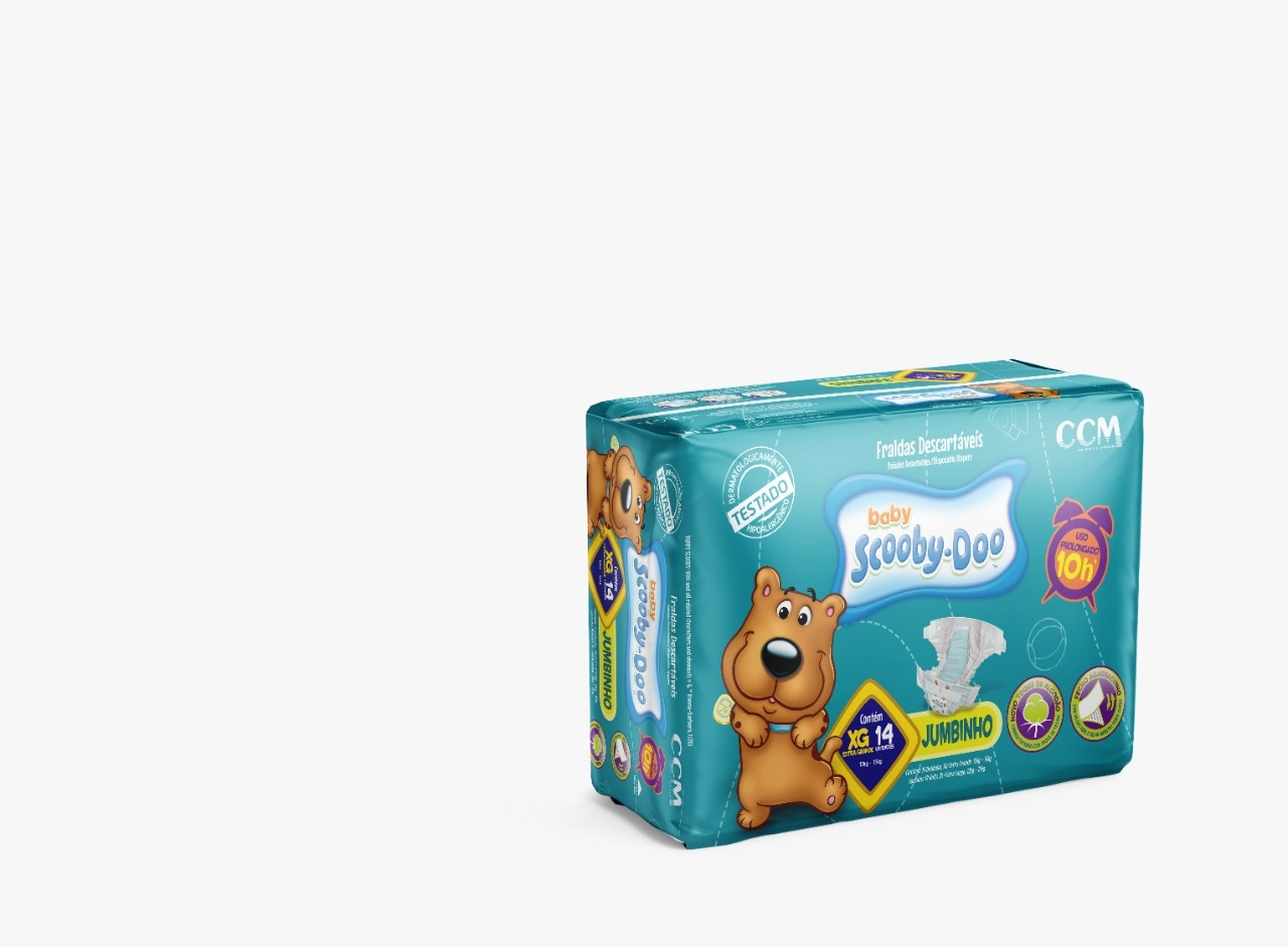 Fr Scooby Doo Baby Jumbinho C 14 Eg